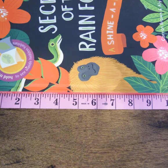 Secrets of The Rainforest A Shine-A-Light Book Explore the mystery in the pages - Picture 10 of 11